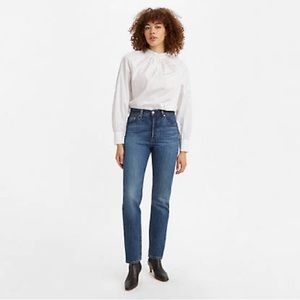 Levi 501 original fit straight leg jeans